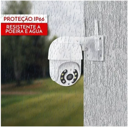 Câmera Externa Wi-fi IP Prova D'água Infravermelho FULLHD